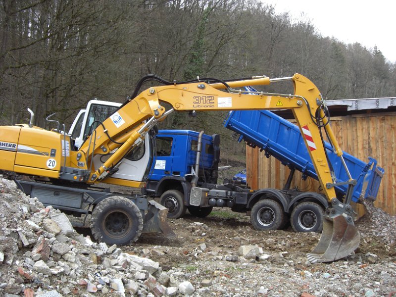 Bauschutt-Entsorgung